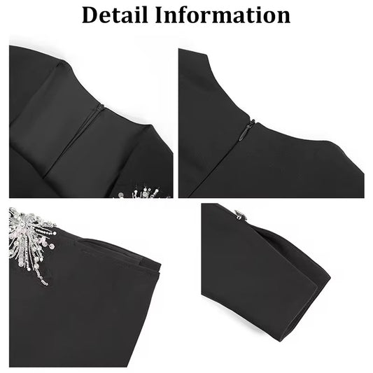 Black Elegant short dress