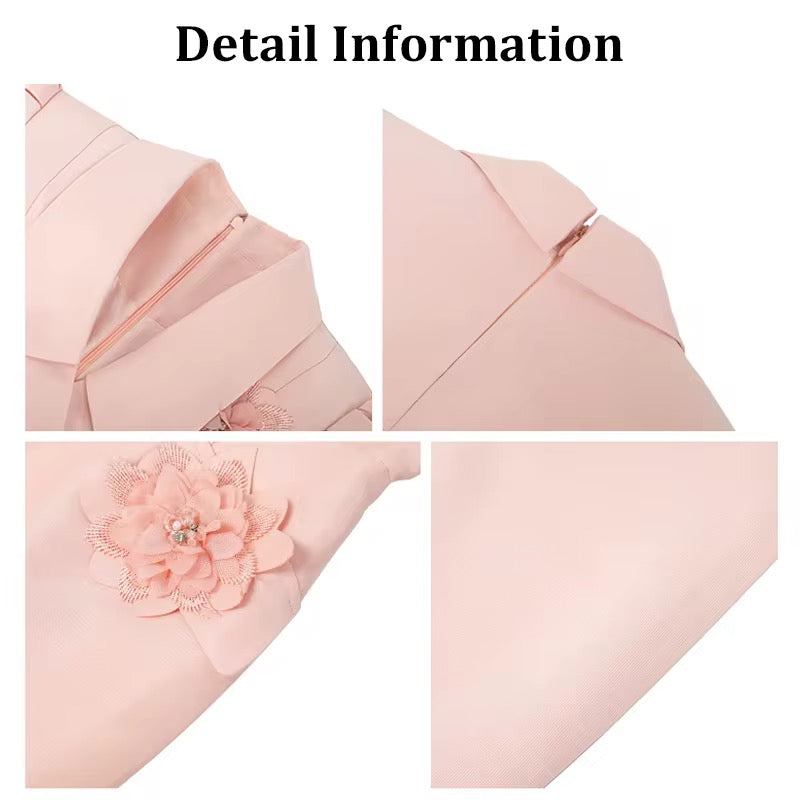 Elegant pink dress