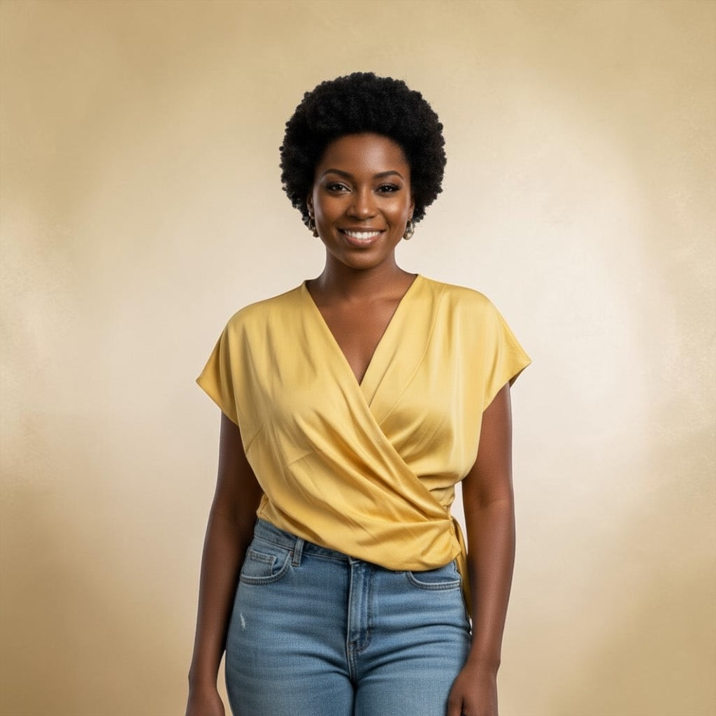 Breathable Wrap top