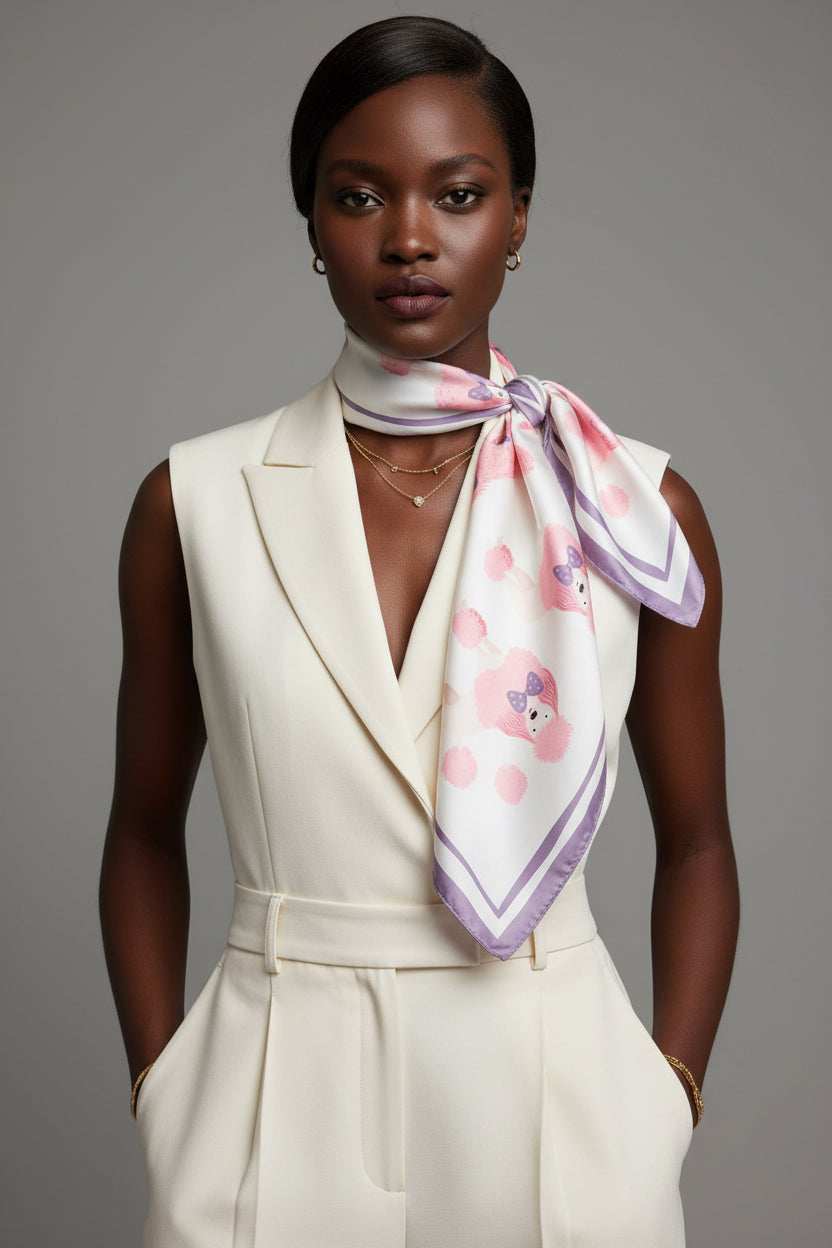 Silk small scarves
