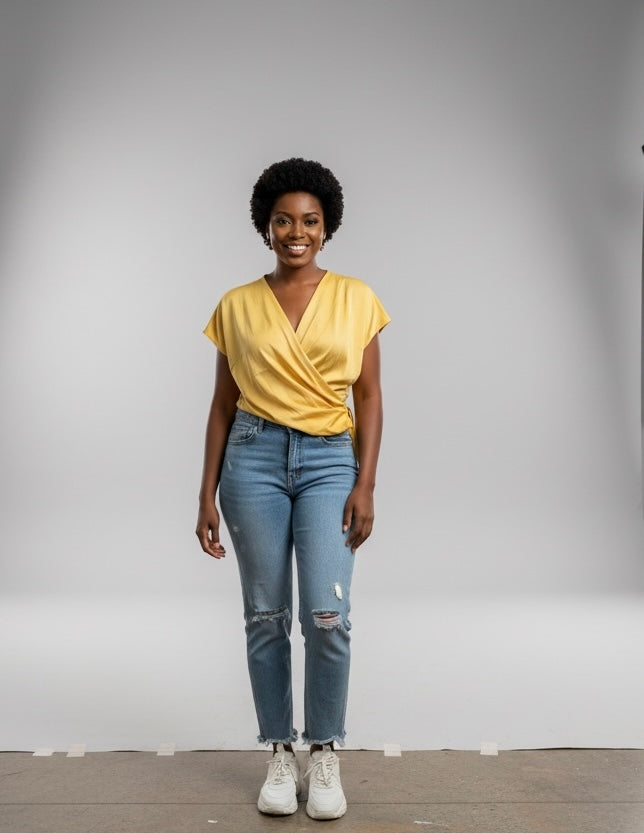 Breathable Wrap top