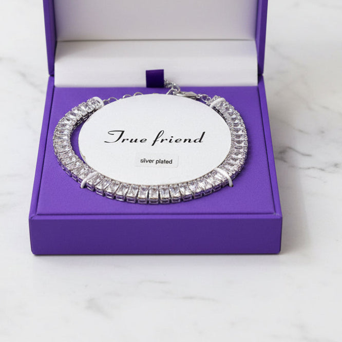 Silver plated bracelet