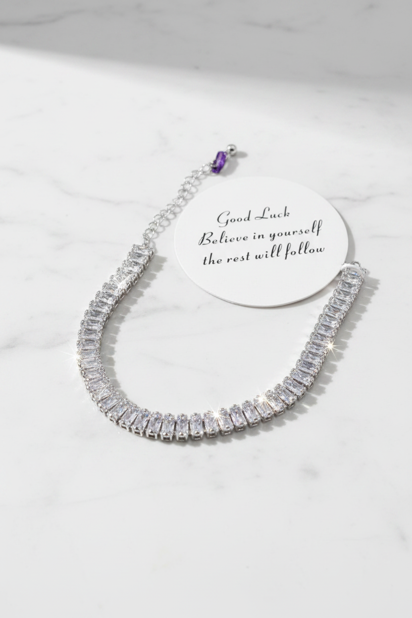 Silver plated bracelet