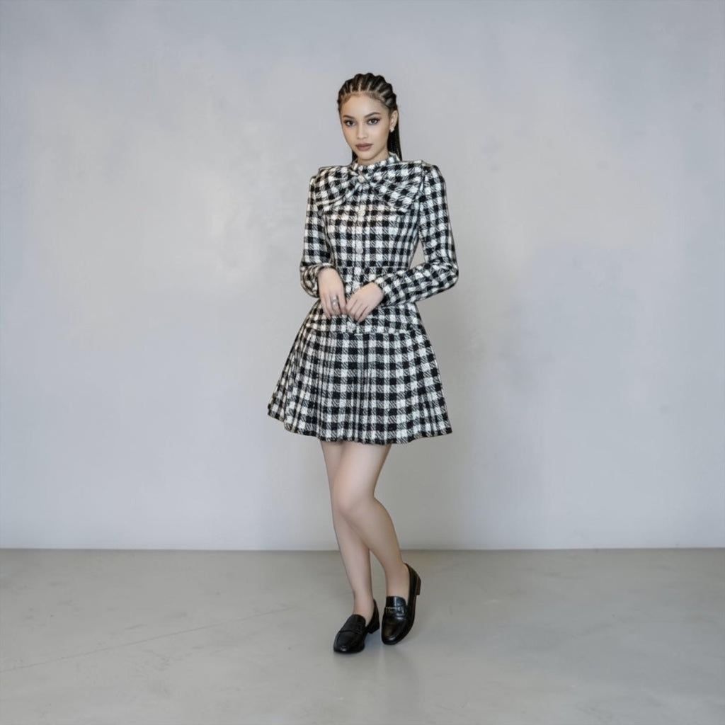 Plaid dress