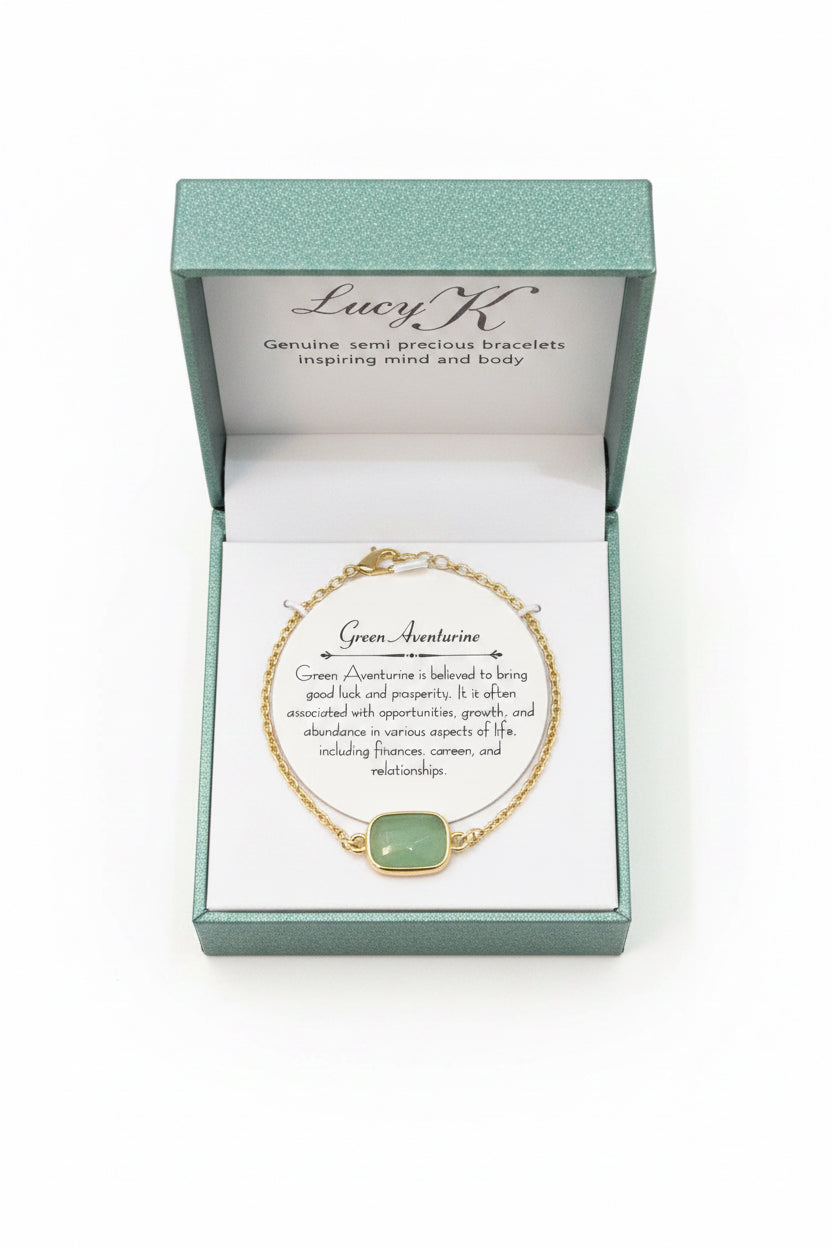 Lucy K precious stone bracelet