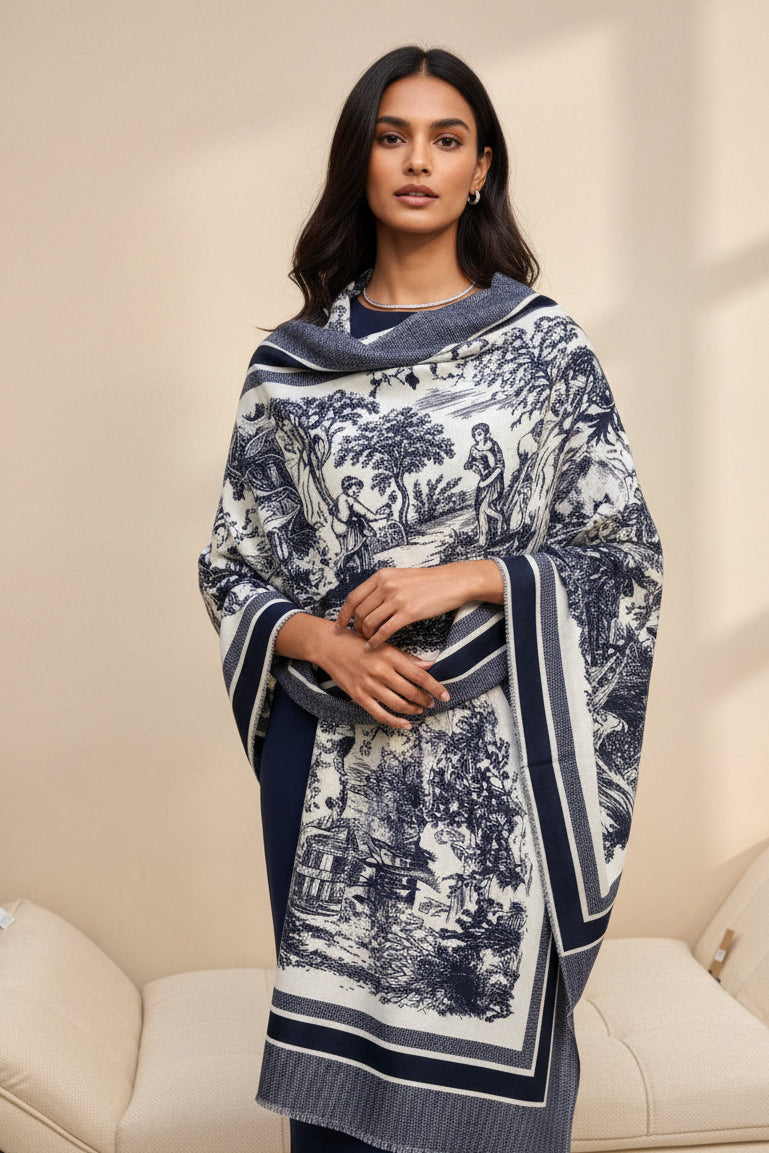 Patterned Shawl