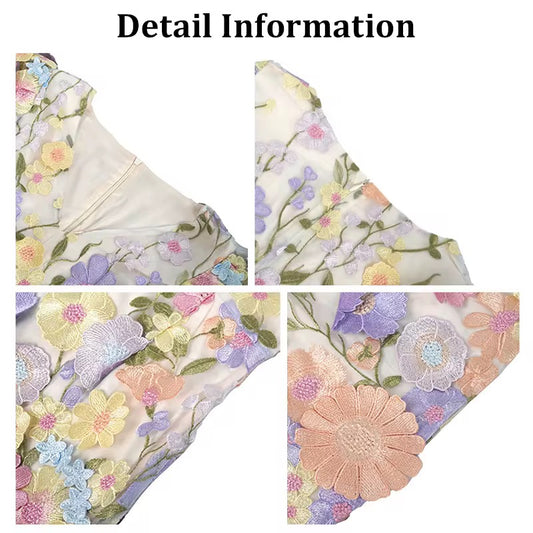 Lucia Prive- floral short dress