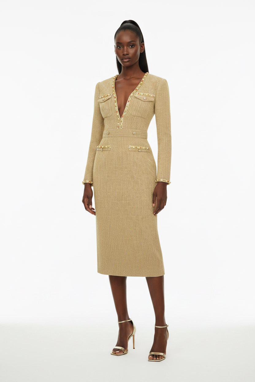 Tweed Office dress