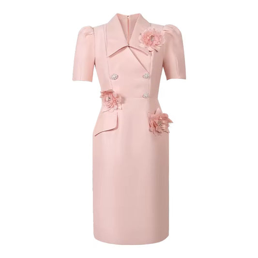 Elegant pink dress