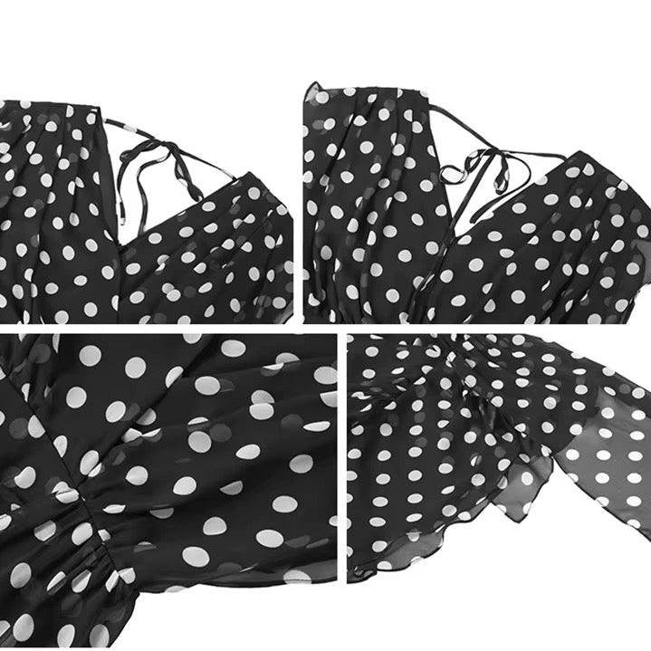 Polka dot top