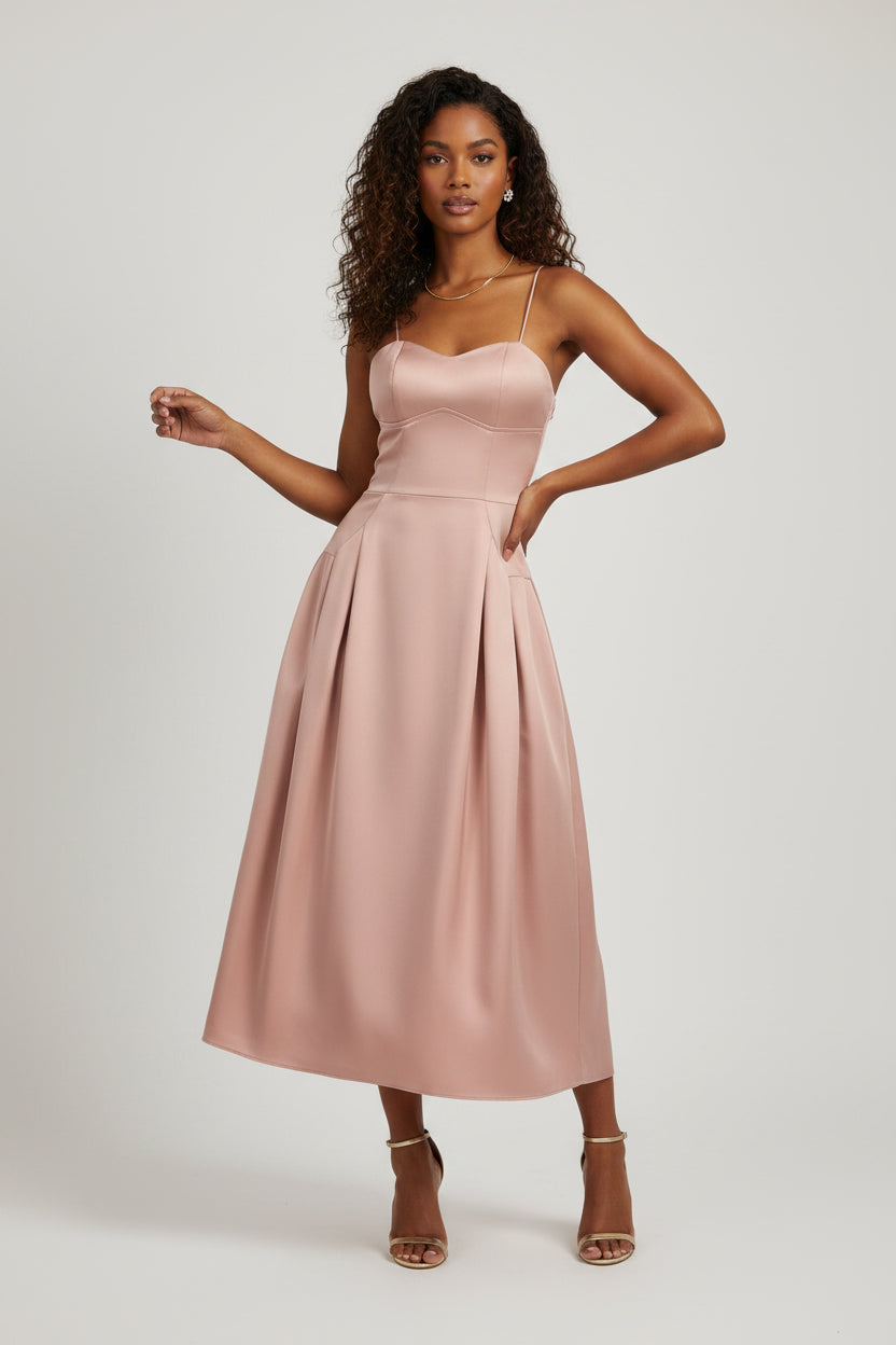 Satin Dinner dress