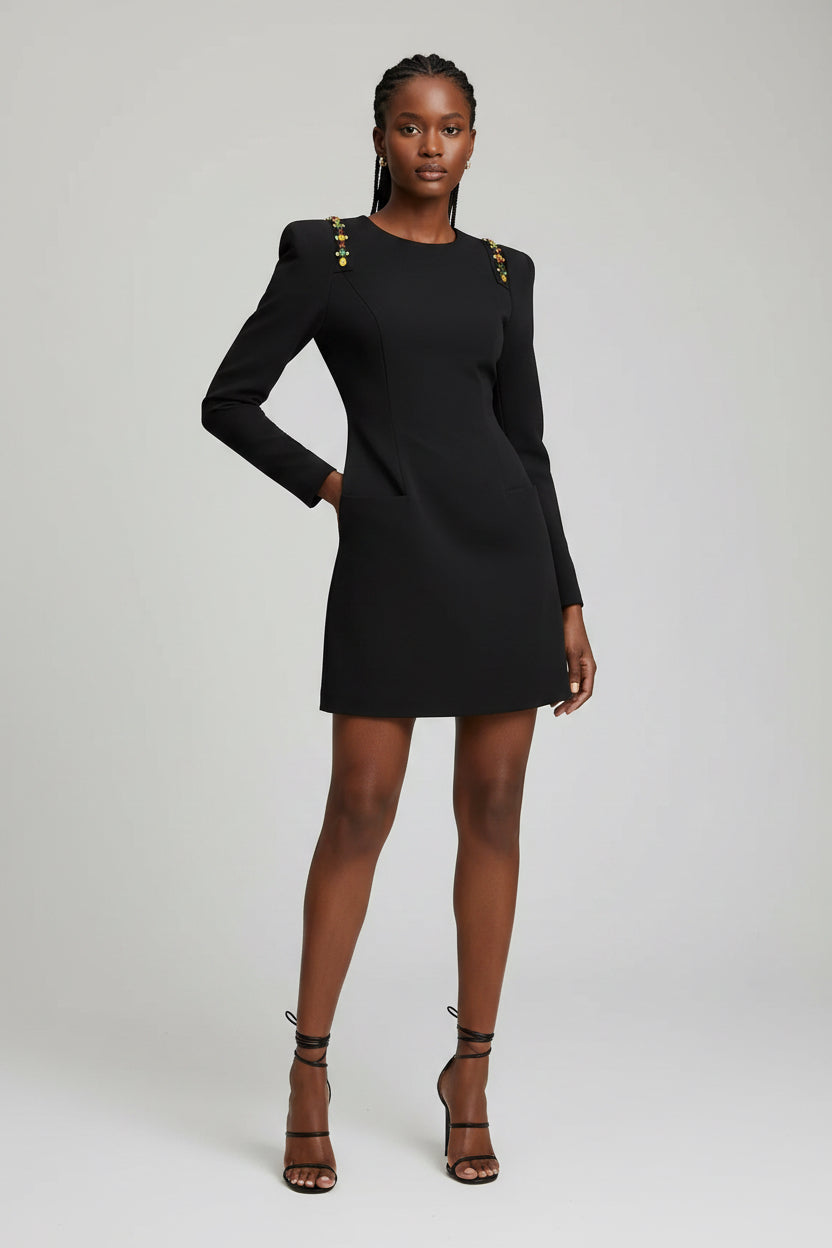 Puff short dress
