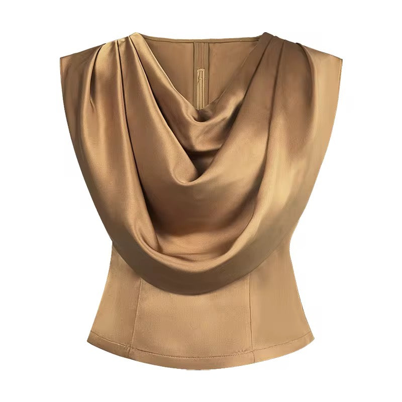 Satin top