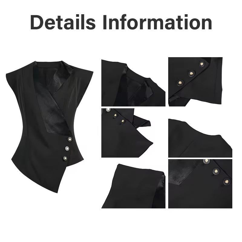 Black corporate top