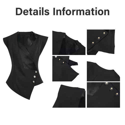 Black corporate top