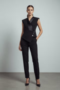 Black corporate top