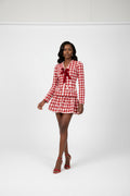 Tweed wool dress