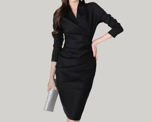 Bodycon V Neck Elegant dress