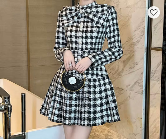 Plaid dress